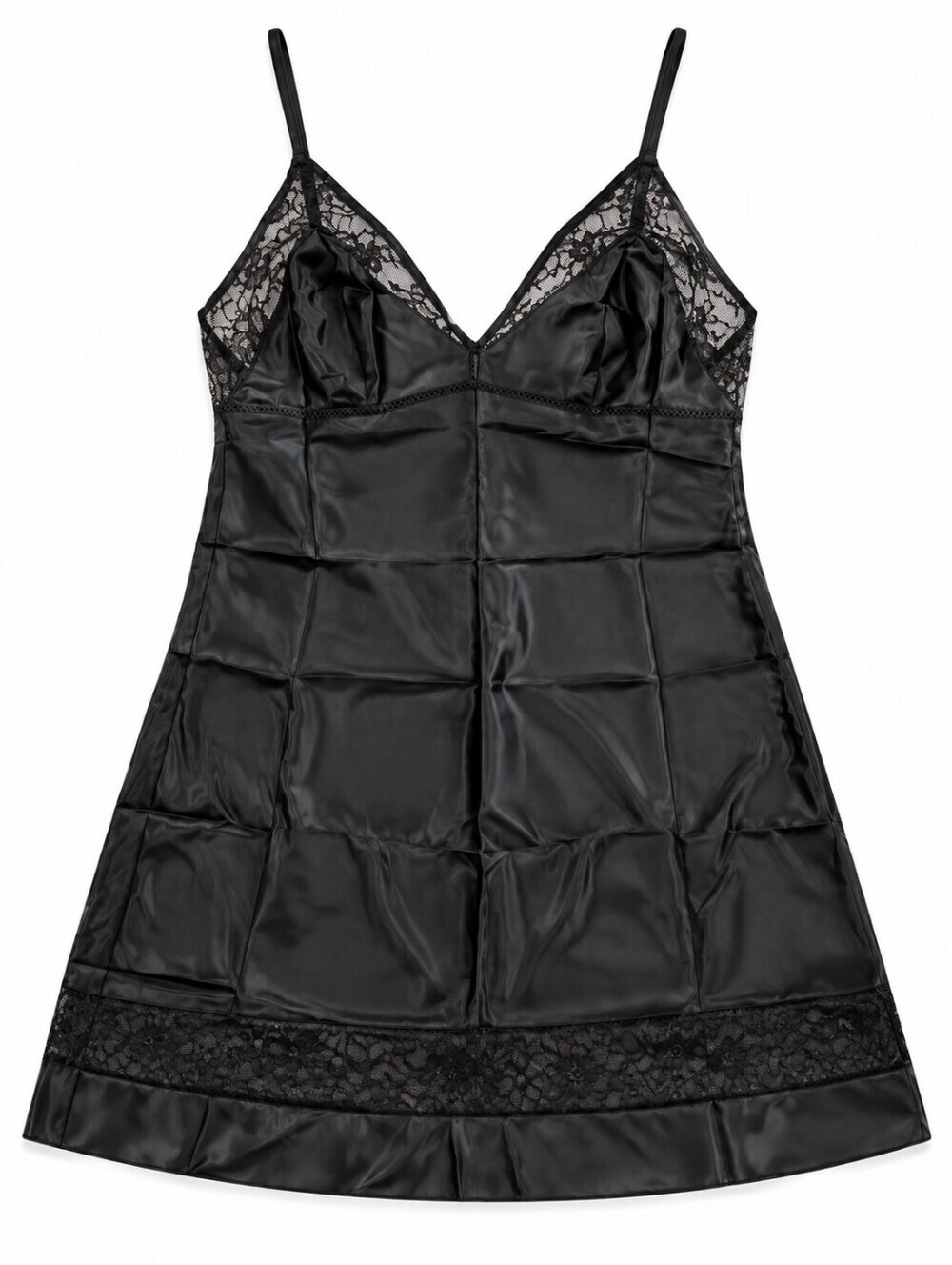 Victoria’s Secret Black Lace Mini Slip